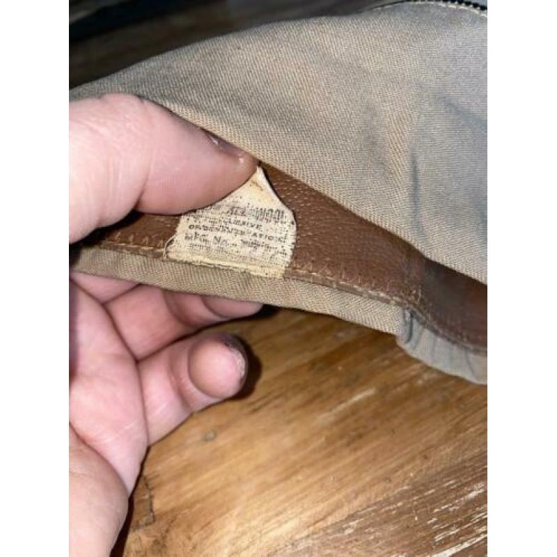 US officers cap ww2 met label