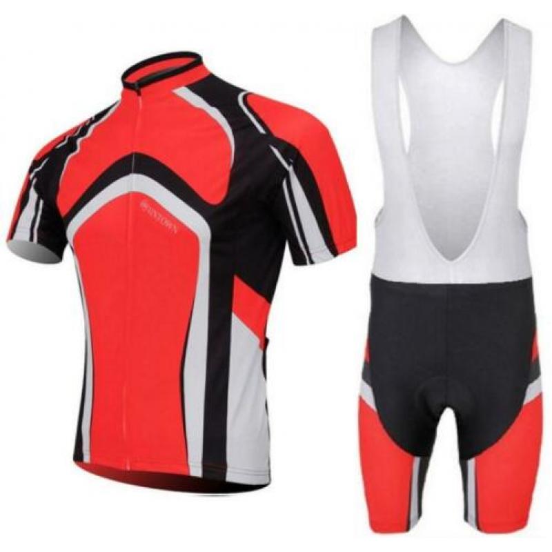 Fietsbroek fietsshirt M L XL XXL fietskleding mtb racefiets