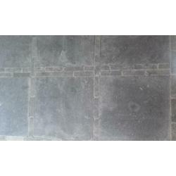 terrastegels Chinees hardsteen / Spotted Bluestone 60x60 cm
