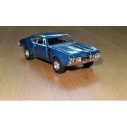Oldsmobile 442 Welly 1968, blauw.