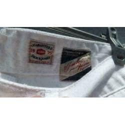 JACK&JONES witte spijker bermuda mt XL