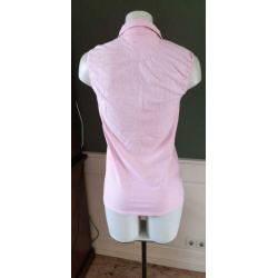 ZGAN top CALVIN KLEIN topje shirt tshirt polo roze M 38/40