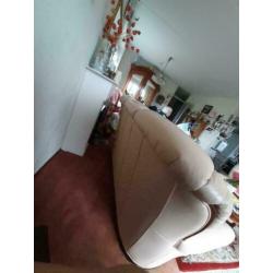 Klassieke leren moderne Chesterfield bank