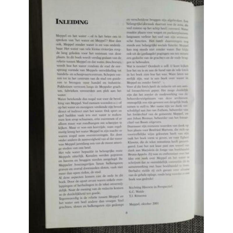 Boek: Meppel en het water