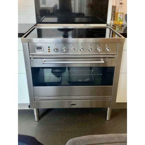Fornuis Boretti Rvs keramische