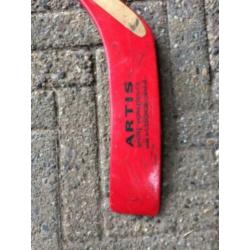 ijshockeystick met puck