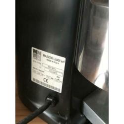 Mazzer Mini Man koffiemolen Italiaanse bonenmaler met doser