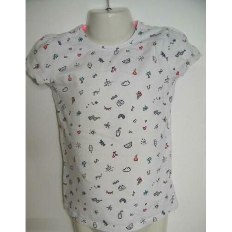 HEMA SUNNY DAY Meisjes Shirt Maat 122 / 128