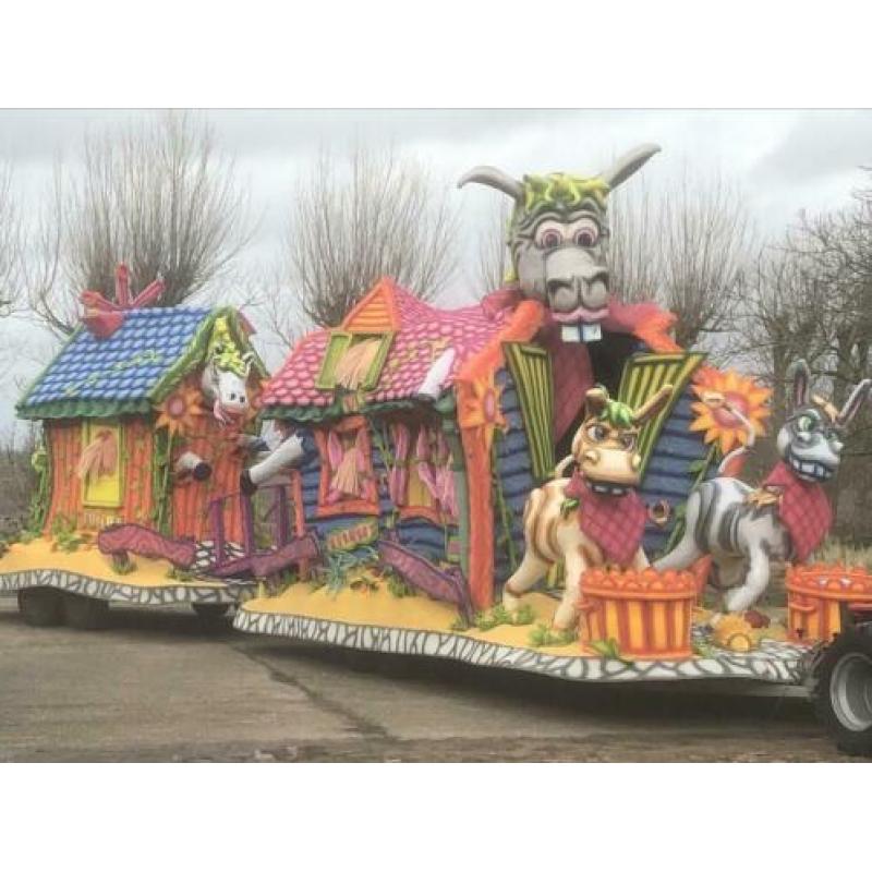 Te koop prachtige unieke Carnavalswagen!