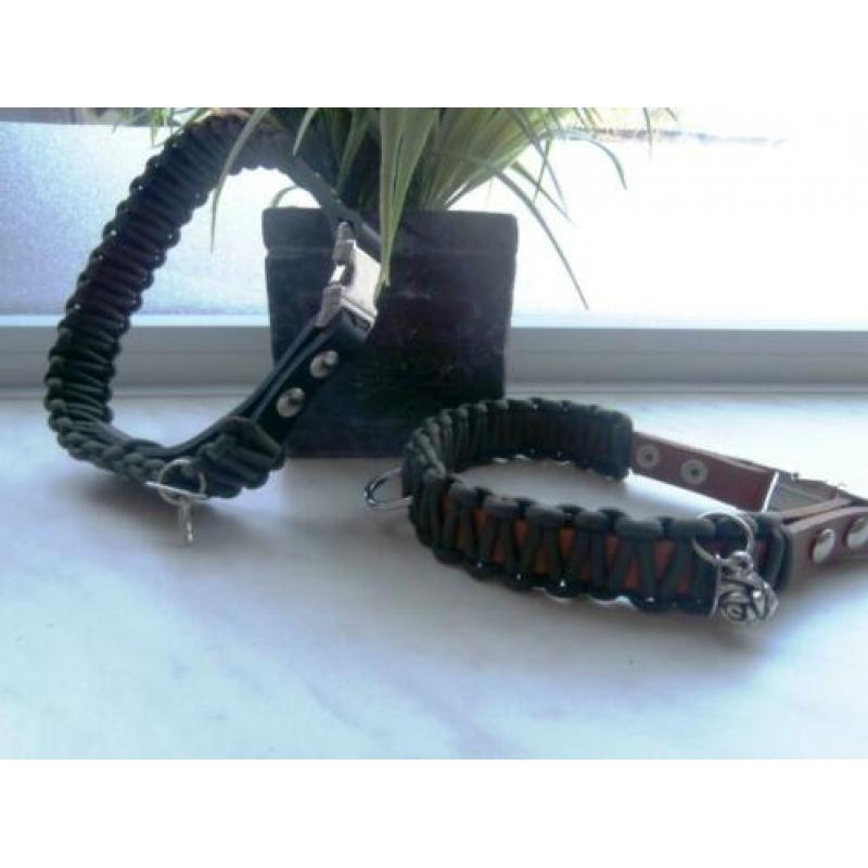 Handgemaakte honden halsband