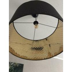 Grote zwarte hanglamp bijna gratis!
