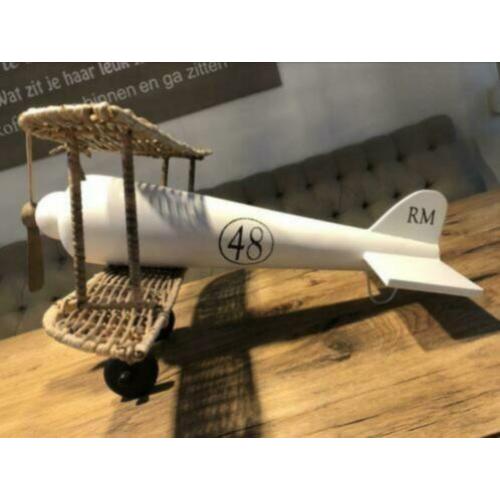 Riviera Maison XXL vliegtuig - rustic rattan double plane