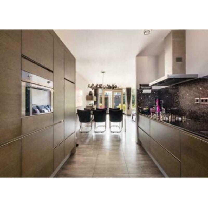 Moderne luxe nette dubbelwandige keuken+GRANIET GEDEMONTEERD