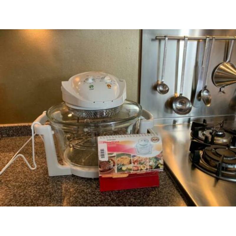 Halogeen oven, compact en vetvrij