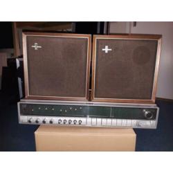 Philips 702 radio met hifi luidsprekers