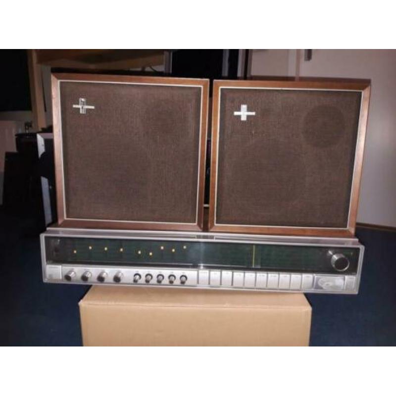 Philips 702 radio met hifi luidsprekers
