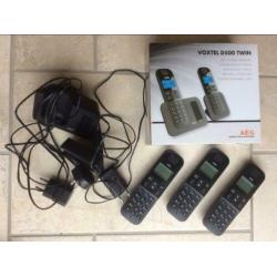 Te koop AEG Voxtel D500 Twin telefoonset