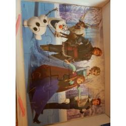 Frozen 3 in 1 games & puzzle