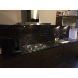 Moderne luxe nette dubbelwandige keuken+GRANIET GEDEMONTEERD