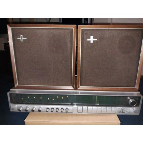 Philips 702 radio met hifi luidsprekers