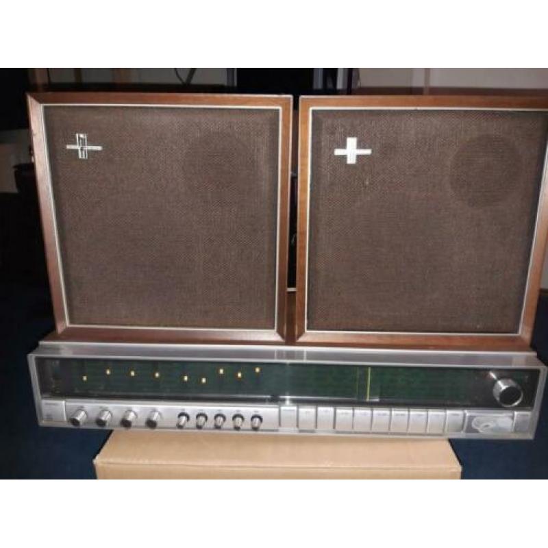 Philips 702 radio met hifi luidsprekers