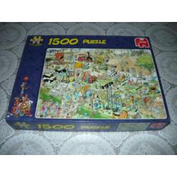 JVH (JAN van HAASTEREN) 1500 Puzzel (BOERDERIJ BEZOEK) Jumbo