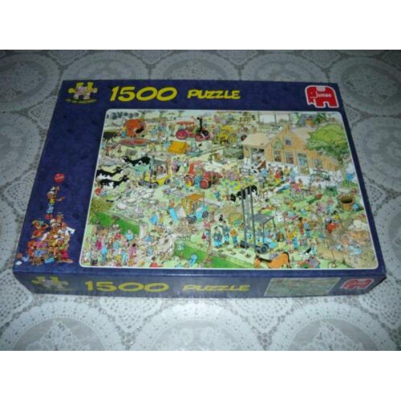 JVH (JAN van HAASTEREN) 1500 Puzzel (BOERDERIJ BEZOEK) Jumbo