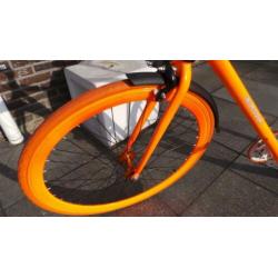 Oranje Edwards fiets