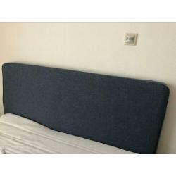 Ikea bed met achterboard incl nieuwe matras
