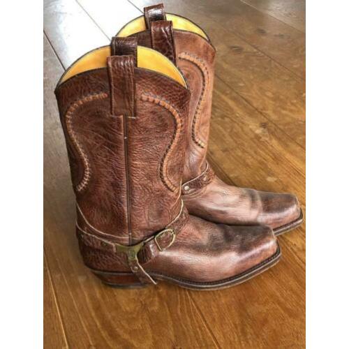 Leren Sendra cowboy laarzen maat 42