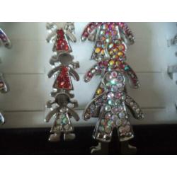 (r110) ringen, partij 50 stuks incl display