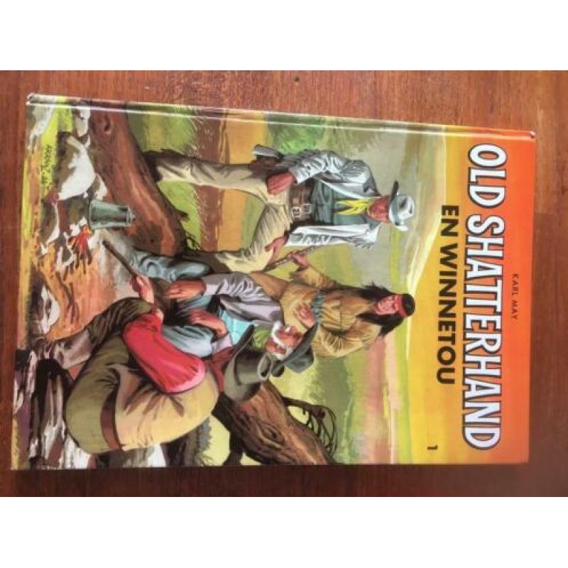 Karl May: Old Shatterhand en Winnetou de 1 & 2 (hardbacks)