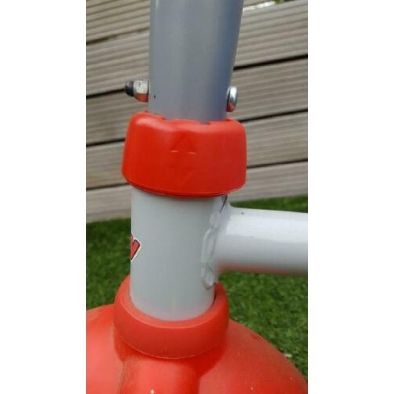 Driewieler Smoby met duwstang