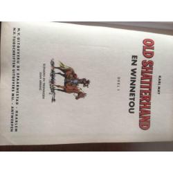 Karl May: Old Shatterhand en Winnetou de 1 & 2 (hardbacks)