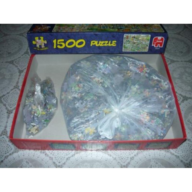 JVH (JAN van HAASTEREN) 1500 Puzzel (BOERDERIJ BEZOEK) Jumbo
