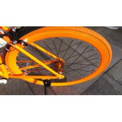 Oranje Edwards fiets