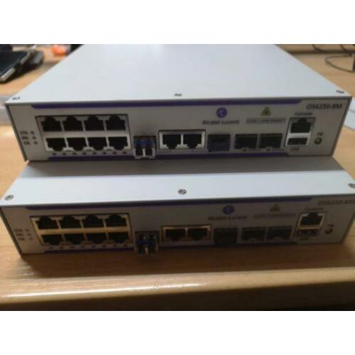 Alcatel Switches (2 stuks in stack) OS6250-8M (set prijs)