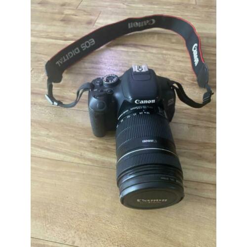 Canon EOS 600D met 18-135 EFS lens!