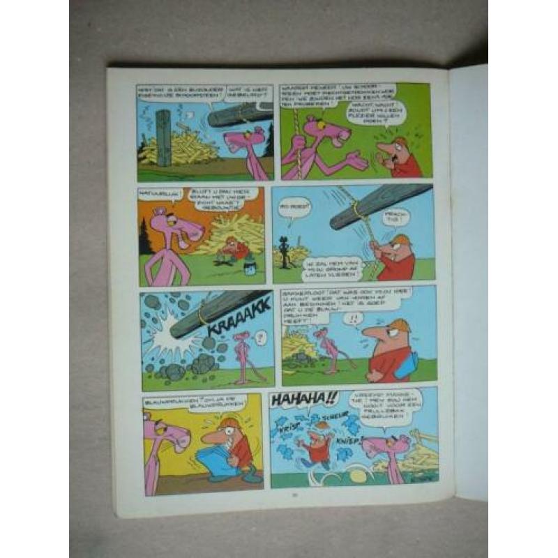de rose panter, Nooit voor één gat te vangen