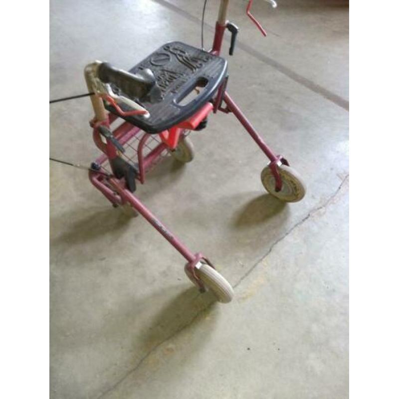 rollator oud model