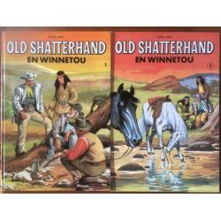 Karl May: Old Shatterhand en Winnetou de 1 & 2 (hardbacks)
