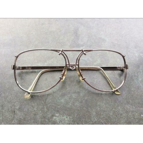 METALFLEX Aviator bril montuur vintage eyewear zilver