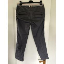 Gustav grijze 7/8e skinny met bies opzij maat 38
