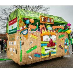 Carnavalswagen Tikibar te koop