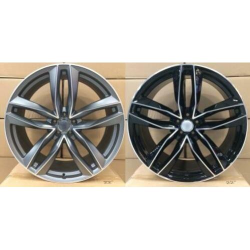 22" Velgen voor de NIEUWE Audi Q7 > 5x112 Meerdere Kleuren!