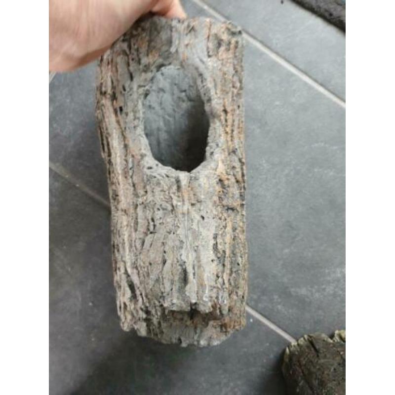 floating log drijvende boomstam gebruikt