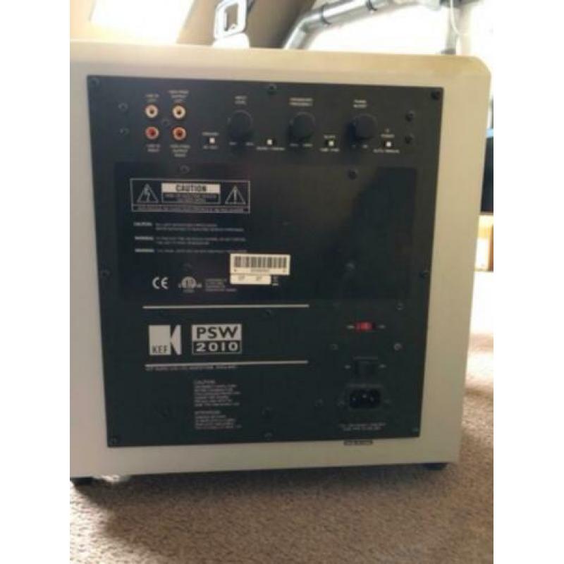 KEF KHT2005.2 eitjes te koop met gratis subwoofer