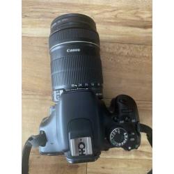 Canon EOS 600D met 18-135 EFS lens!