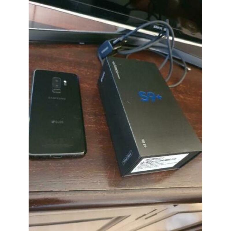 Samsung S9+ met oplader maar zonder oortjes VASTE PRIJS
