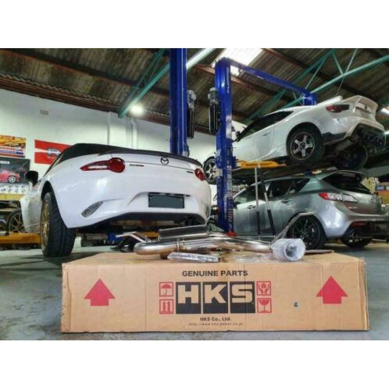 HKS LEGAMAX Sports einddemper - Mazda Mx-5 Mx5 ND 15-
